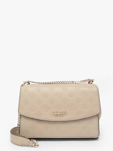 Cross Body Tas Phoebe Gerecycleerd Polyester Guess Beige phoebe PD966521